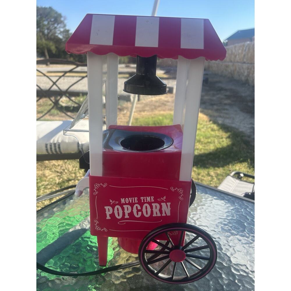 Avon Air Popcorn Maker With Holders Exclusive Rare Representative Gift EUC